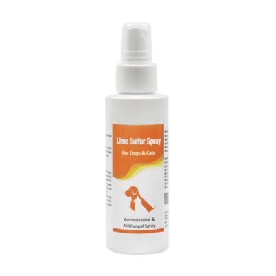 Healthy Paw Life 4 oz. Lime Sulfur Spray - Pet Care for Itchy & Dry Skin