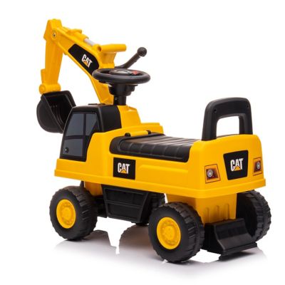 Image showing  CAT Excavator Foot-to-Floor Push Car, Ages 1-3