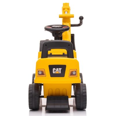 Image showing  CAT Excavator Foot-to-Floor Push Car, Ages 1-3