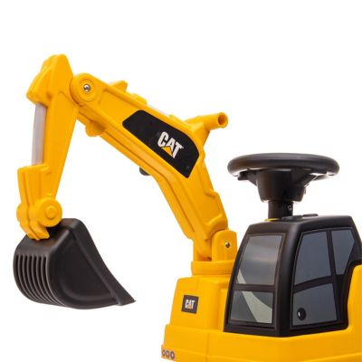 Image showing  CAT Excavator Foot-to-Floor Push Car, Ages 1-3
