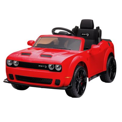 Best Ride On Cars 12V Dodge Challenger Ride-On Toy, Red