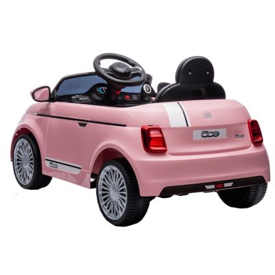 Image showing 5 th Best Ride On Cars 12V Fiat 500 Ride-On Toy