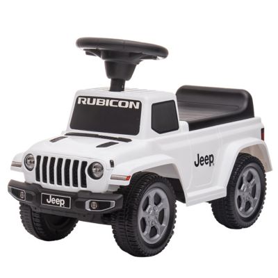 Best Ride On Cars Jeep Gladiator Push Car, White