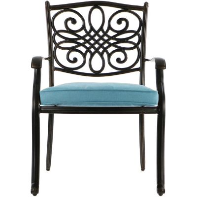 Image showing  Traditions 7 pc. Outdoor Dining Set, Blue