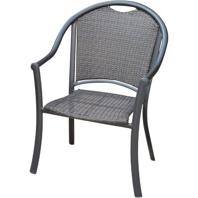 Image showing  Commercial Woven Aluminum Dining Chair