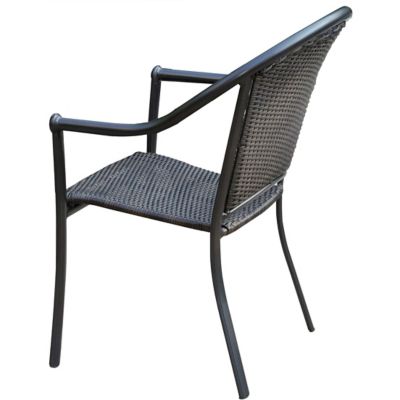 Image showing  Commercial Woven Aluminum Dining Chair