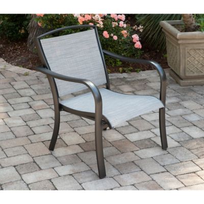 Image showing  Foxhill All-Weather Commercial-Grade Aluminum Lounge Chair With Sunbrella Sling Fabric