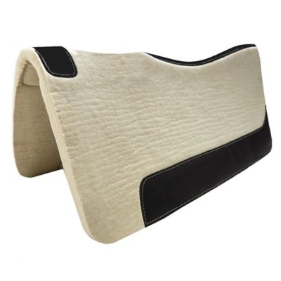 TuffRider Western Saddle Pad- White- 32 x 32 In.