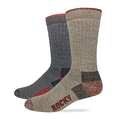 Rocky Heavyweight - Merino Wool Blend Boot Sock Made in USA, 2 pk., 2/72968