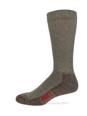 Rocky Non-Binding Midweight - Merino Wool Blend Boot Sock Made in USA, 72913