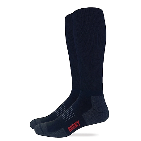 Rocky Lightweight - Tall Ultra-Dri Boot Sock Made in USA, 2 pk., 2/72905