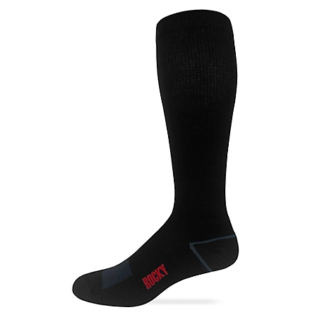 Rocky Western Lightweight - Tall Ultra-Dri Boot Sock Made in USA, 72972
