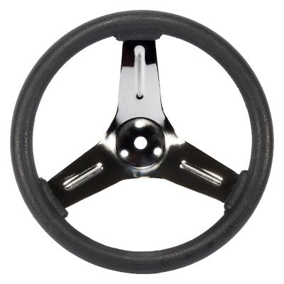MaxPower 334501B 10 in. Go Kart Steering Wheel