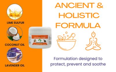 Image showing  2 oz. Lime Sulfur Cream - Veterinary Treatment for Itchy and Dry Skin