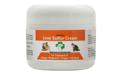 Healthy Paw Life Itchy and Dry Skin Lime Sulfur Cream for All Animals, 4 oz.