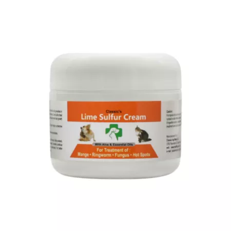 Healthy Paw Life Sulfur Cream for Itchy and Dry Skin for All Pets 4 oz. Hot Spot & Itch Relief