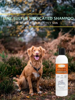 Image showing  8 oz. Lime Sulfur Shampoo - Pet Care for Itchy and Dry Skin