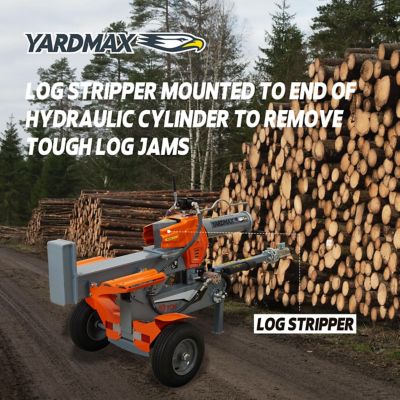 Image showing 6 th YARDMAX 40-Ton Gas-Powered Log Splitter, 2-Way Half Beam, Briggs & Stratton Engine