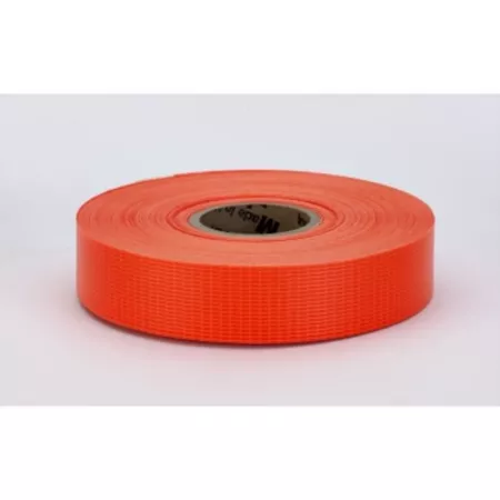 Mutual Industries Glo Orange Reinforced Barricade Tape 2 in x 50 yds 5-Pack Reflective Tape