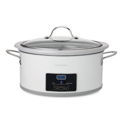 Betty Crocker 6 qt. Oval Digital Slow Cooker