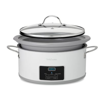 Image showing  6 qt. Oval Digital Slow Cooker