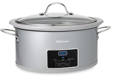 Image showing  6 qt. Oval Digital Slow Cooker