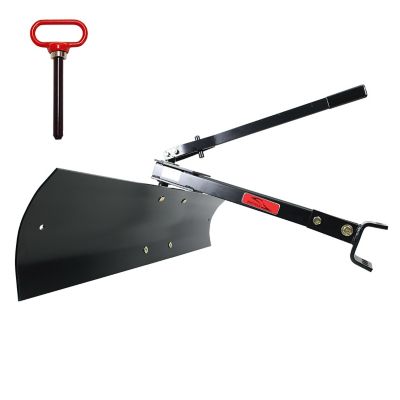 Brinly 42 in. Sleeve Hitch Rear Blade with Magnetic Hitch Pin - All- Season Tool for Grading, Leveling, Snow Clearing