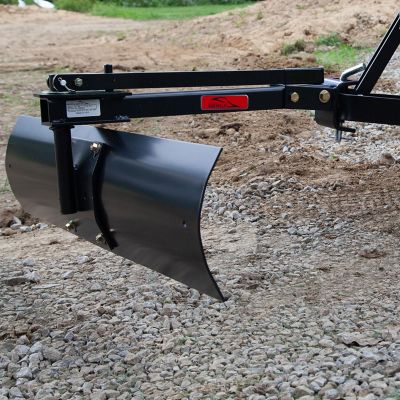 Image showing 6 th Brinly 42 in. Sleeve Hitch Rear Blade with Magnetic Hitch Pin, All- Season Tool for Grading, Leveling, Snow Clearing