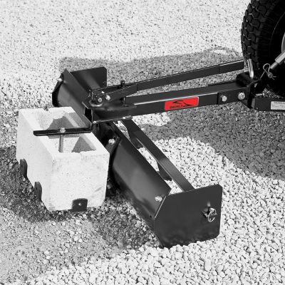 Image showing 8 th Brinly 38 in. Sleeve Hitch Box Scraper & Rear Blade Combo with Magnetic Hitch Pin, Versatile Grading & Leveling Tool