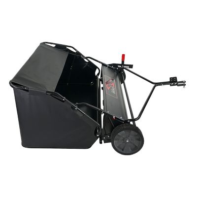 Image showing  Tow-Behind 54 in. 31 cu. ft. Lawn Sweeper with Double-Helix Brushes