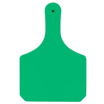 Y-TEX Blank Cattle Y-Tags, 1 pc., Green, 25-Pack