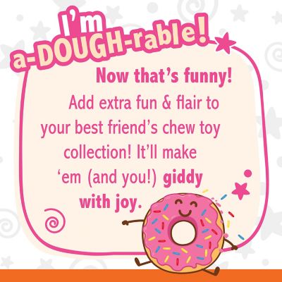 Image showing  Nyla Donut Regular Durachew Dog Chew Toy