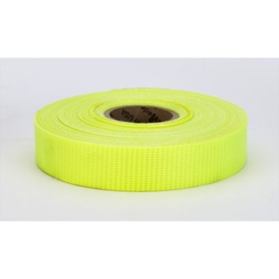 Mutual Industries Glo Lime Reinforced Barricade Tape, 2 in. x 50 yd., 5-Pack