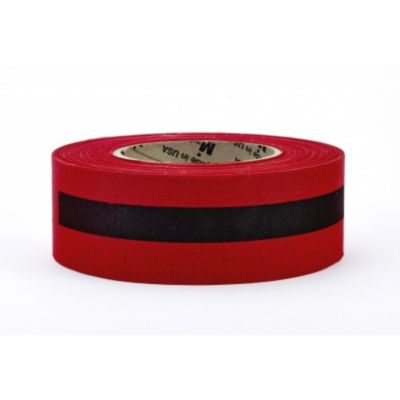 Mutual Industries Repulp Red Black Stripe Tape (30 pk.)