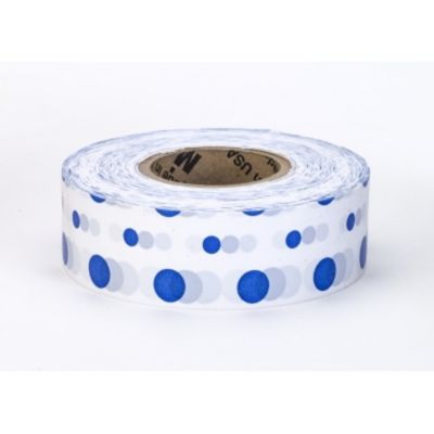 Mutual Industries Ultra Standard Dot Tape, Blue/White Dot (12 pk.)