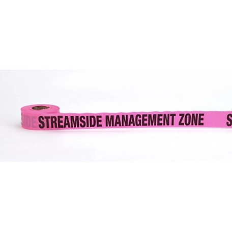 Mutual Industries Streamside management zone Flagging Tape, Pink (9 pk.)