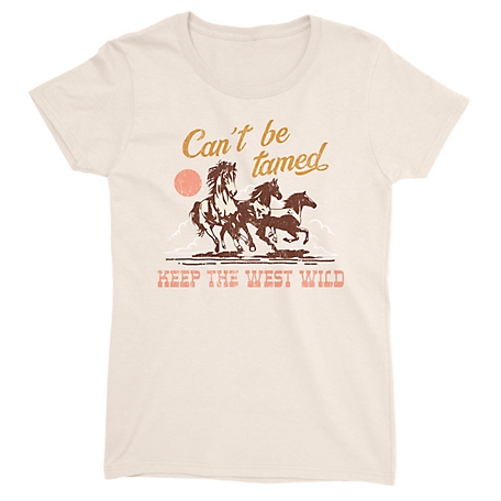 Lost Creek Printed Short Sleeve T-Shirt, Can't Be Tamed