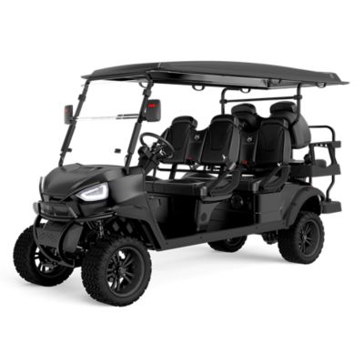 Greyson Golf Cart - 6 Seater - Matte Black