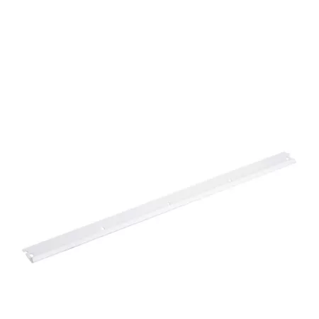 Triton Products 63 in Length White Epoxy Coated Steel Vertical Hanging Rail and Mounting Hardware Pegboard Accessories