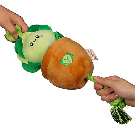 Territory Triceratops 2-in-1 Fetch Tug Dog Toy Territory Triceratops 2-in-1 Fetch Tug Dog Toy