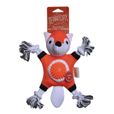 Image showing  Fox 2-in-1 Dog Toy
