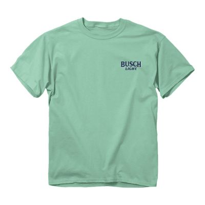 Image showing  Men's Busch Lite Dog Cooler Crew Neck Short-Sleeve T-Shirt