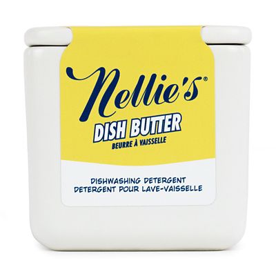 Nellie's Dish Butter Semi-solid Dish Soap, Lemongrass