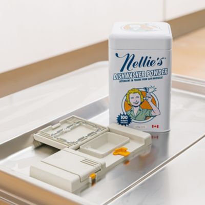 Image showing  Dishwasher Powder Detergent, Unscented, 100 Load Tin