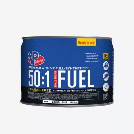 VP Racing Fuels 2.5 gal 50:1 pre-mixed fuel Mower Fuels & Additives