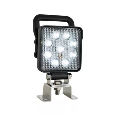 Buyers Products 4-inch Square LED Spotlight with Switch and Handle Flood Lights