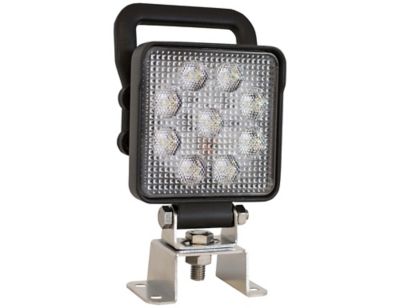 Image showing  4 Inch Square LED Flood Light with Switch and Handle