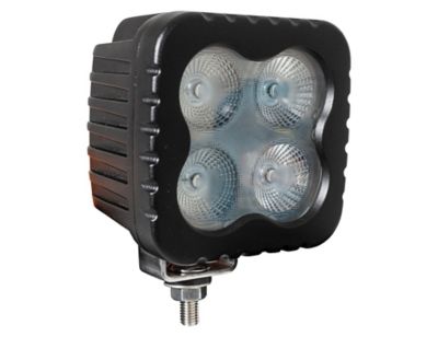 Image showing 6 th Buyers Products 4 in. Heated Ultra Bright Square LED Flood Light