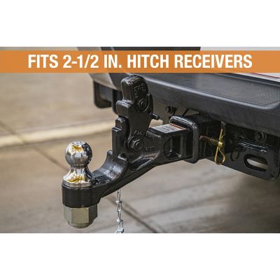 Image showing 6 th Buyers Products 10 Ton Combination Hitch with 2 in. Ball for 2-1/2 in. Receivers