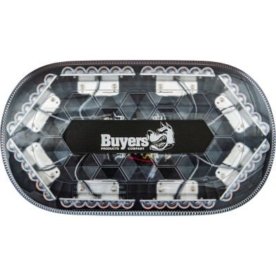Image showing 7 th Buyers Products 13 in. Amber LED Mini Light Bar with Permanent or Magnetic Mount